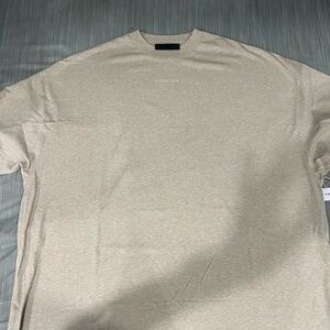 Fear of God Essentials Gold Heather Tee